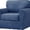 Denim Blue, variant on Velvet Sofa Covers, Stretch Armchair Couch Slipcovers , Soft Furniture Slipcover with Separate Cushion Covers and Backrest Covers (3-piece Set for 1 Cushion Sofa, Dark Grey)
