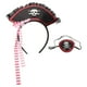 thumbnail image 1 of KAKOWELY juego de disfraces de pirata para Halloween, divertido kit de diadema pirata y máscara para los ojos., 1 of 4