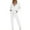 White, variant on Two Piece Sets for Women Fall - Long Sleeve Hoodie With Jogger Pants Set Womens Matching Sets Fall Casual Sets for Women