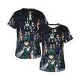 thumbnail image 6 of My Hero Academia Animation Women's T Shirts Round Neck Short-Sleeve Soft T-Shirt Summer Casual Tee Tops 3D Printing Tee Shirt, 6 of 6