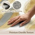 thumbnail image 6 of ODIKA Neutral Para Blended Overlapping Shapes Dining Under Table Tapetes Non-Slip Chair-Friendly for Home Office, Hallway, Laundry Room, 6 of 7