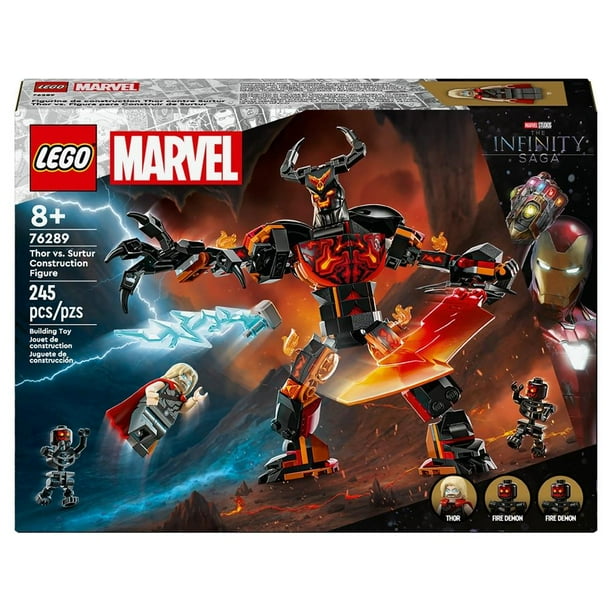 Set LEGO Super Heroes Thor Figura para Construir de Surtur