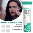 thumbnail image 3 of 100 Pcs Round Cotton Pads, Soft & Absorbent Makeup Remover Wipes for Skincare & Beauty Routine, 3 of 10