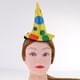 thumbnail image 5 of Cateissary Divertido sombrero de payaso de lunares, diadema, diadema de bufón, disfraz, vestido elegante Kits de decoración para fiestas tipo 03, 5 of 6