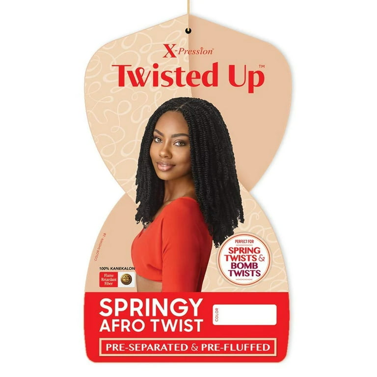 Xpression twisted up springy on sale afro