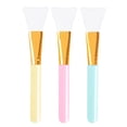 thumbnail image 3 of Xinfenglai 3 Pcs Silicone Face Mask Brushes and 1 Pcs Headband, 3 of 8