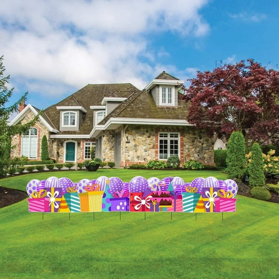 Victory Store Purple Birthday Presents Party Supplies Set 19495