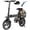 Black-Basket, variant on 14" Folding Electric Bicycles with 350W Peak 500W,35 Miles 20MPH 12Ah Battery ,Ebike for Adults with Basket,UL2849