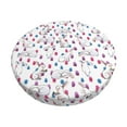 thumbnail image 2 of Lsque Rabbit Eating Round Bar chair cushion covers Velvet Fabric Premium Comfort Protects from Scratches and Stains for 14-17 Inch Chair- 12 inch, 2 of 7