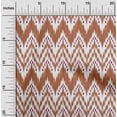 thumbnail image 1 of oneOone Georgette Viscose Fabric Chevron Ikat Printed Craft Fabric BTY 42 Inch Wide, 1 of 1