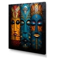 thumbnail image 2 of Designart "Mystical Masks Of African Tribes I" African Tribes Wall Decor, 2 of 7