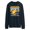 NAVY, variant on - Watching Sports, Ignoring Family Long Sleeve Graphic T-Shirt