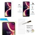 thumbnail image 4 of Bemz Hybrid Case for Celero 5G+ Plus 2024 (3rd Version) Bundle: Impact Resistant Slim Cover with Screen Protector [Tempered Glass], (2-Pack) of USB-A to USB-C Retractable Cables - Blue, 4 of 9