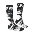 thumbnail image 3 of Fotbe Abstract Eagle Ink print Women's Men's Novelty Crew Socks Cotton Socks Knee High Socks for Walking,Running,Nurses,Pregnancy, 3 of 8