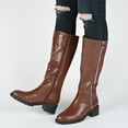 thumbnail image 7 of Journee Collection Womens Morgaan Tru Comfort Foam Stacked Heel Knee High Boots, 7 of 7