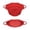 A001- Clear (Feature A), variant on Collapsible Silicone Colander Strainer with Handles for Kitchen Draining