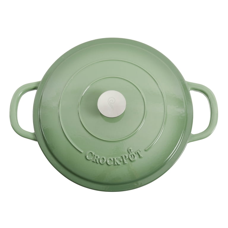 Crock Pot Artisan 7-Quart Round Dutch Oven - Pistachio Green, 7 qt - Gerbes  Super Markets
