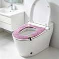 thumbnail image 6 of Toilet Seat Cushion with Handle Adhesive Buckle Type 18.5x15.75 Inches, Detachable Washable Toilet Cover for All Seasons, 6 of 6