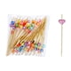 thumbnail image 2 of Palillos de coctelería desechables de bambú en forma de corazón para la fiesta de San Valentín, 2 of 6