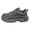 Grey, variant on XIMIN Men Walking Shoes Mesh Lightweight Breathable Sneakers Indestructible Waterproof Shoes Lace Up Non Slip Puncture Proof Ergonomic Design Running Shoes (8.5, Black)