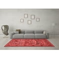 thumbnail image 3 of Ahgly Company Indoor Square Animal Red Traditional Area Rugs, 6' Square, 3 of 4