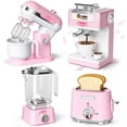 thumbnail image 1 of Kitchen Playset B Bascolor Play Kitchen con cafetera, tostadora, batidora y licuadora, 1 of 7