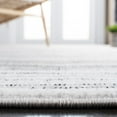thumbnail image 4 of SAFAVIEH Skyler Orval Striped Area Rug, Ivory/Grey, 6'7" x 6'7" Round, 4 of 8