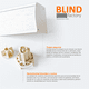 thumbnail image 5 of Persiana enrollable sheer elegance día y noche Blind Factory Text Ivory 1.40 m ancho x 2.40 m alto, 5 of 5