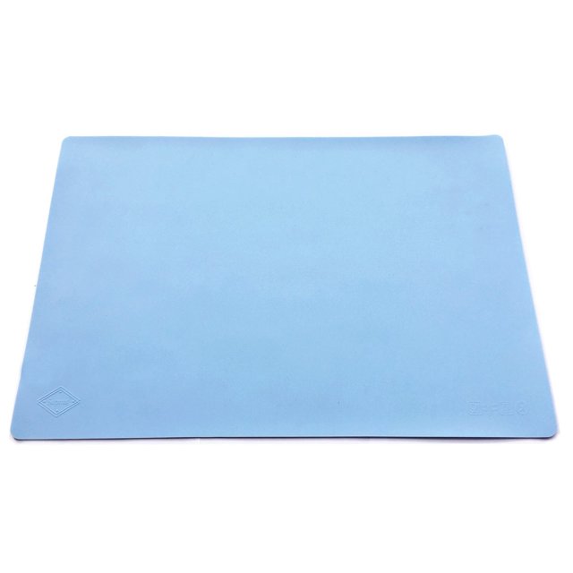 Supmat XL, Super Versatile Extra Large and Thick Heat Resistant Silicone Mat, Counter Mat (1, Serenity Blue)