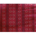 thumbnail image 4 of oneOone Georgette Viscose Fabric Leaves & Swirl Block Fabric Prints By Yard 42 Inch Wide, 4 of 4