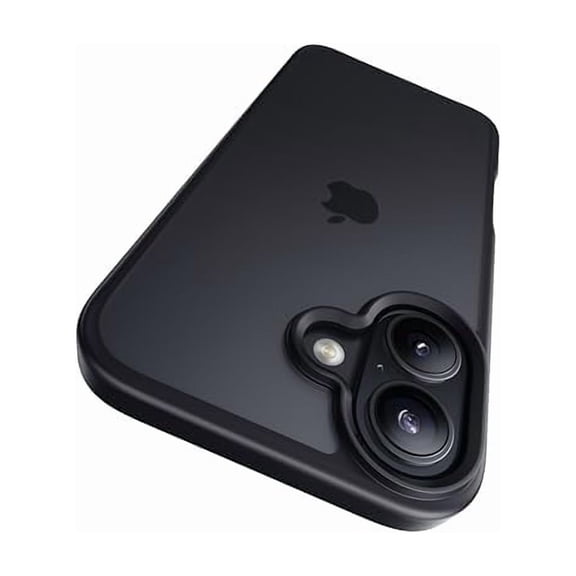 Eryueer Armor Shockproof Designed for iPhone 17 Case [16FT Military Grade Protection] Matte Finish Protective Phone Case Anti-Fingerprint Thin Slim Hard Cover for iPhone 17 - Black
