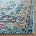 thumbnail image 4 of Safavieh Madison Eustacia Oriental Area Rug, Light Blue/Fuchsia, 5'3" x 7'6", 4 of 11