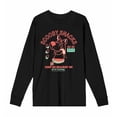 thumbnail image 4 of Beetlejuice Sandworm Desert Door Adult Black Crew Neck Long Sleeve Tee-Medium, 4 of 7