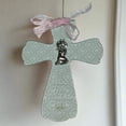 thumbnail image 2 of Glass Girl Baby Cross "Bless This Precious Child", 2 of 3