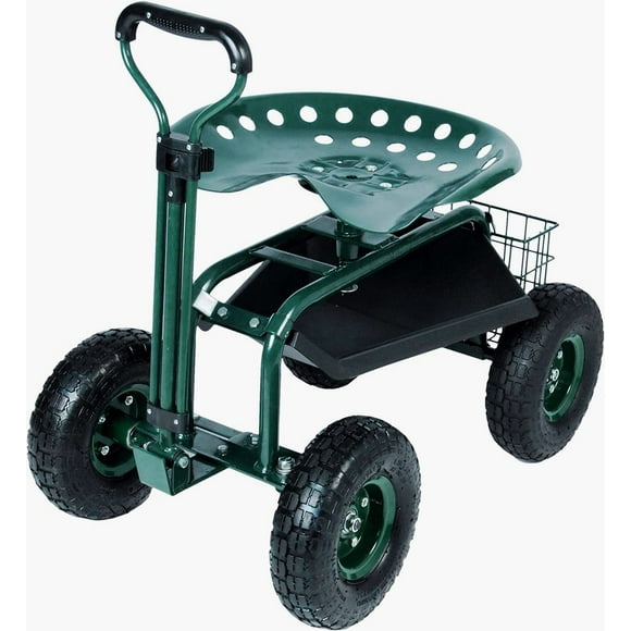 Rolling Garden Carts with Seat