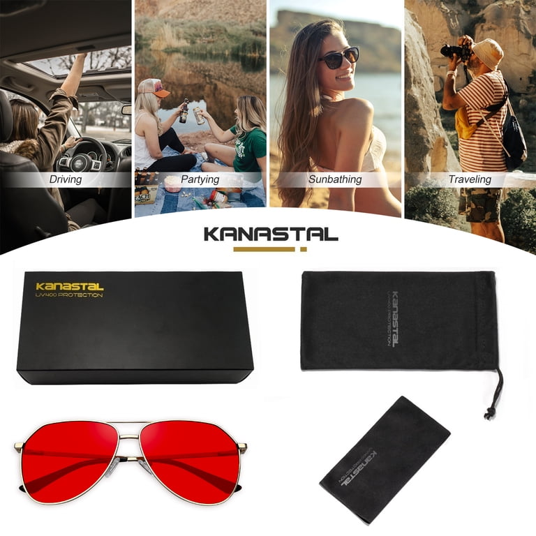 Retro Metal Frame Polarized Sunglasses UV400 Protection Driving Glasses Polarized Driving Sunglasses - Uv400 Metal Frame Glasses  main image 4
