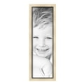 thumbnail image 2 of ArtToFrames 9" x 30" Silver with Black Lip Picture Frame, 9x30 inch Multi Wood Poster Frame (WOM-5193),  Pack, 2 of 7