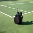 thumbnail image 2 of Nnndbs Tennis Backpack Bag for 2 Rackets, Sports Racket Backpack with Shoe Compartment for Tennis, Badminton & Pickleball, 2 of 5