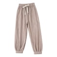 thumbnail image 2 of Generic Corduroy Sweatpants for Boys Girls Baggy Joggers Pants School Trousers/Drawstring Loose Fit Joggers Trouser, 2 of 4