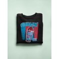 thumbnail image 3 of Chillin' ICEE Trendy Drink - Retro Beverage Graphic Women's Sweatshirt, 3 of 4