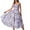 Yellow, variant on ZVAVZ Beach Wear for Women Strappy Strapless Chiffon Sleeveless Printed Botanical Floral Dress Falda De Playa Femenina