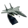 thumbnail image 4 of Modelo de avión de a escala 1:100, modelo de avión fundido a presión con base, modelo de avión de metal, modelo de caza para bar, estante, col, 4 of 9