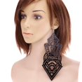 thumbnail image 4 of Pendientes Punk Acrílicos Yuyangstore Negro para Mujer, 4 of 8