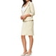 thumbnail image 4 of Conjunto de falda de 2 piezas Inspire Chic para blazer de negocios para mujeres y falda lápiz con abertura XS Beige, 4 of 6