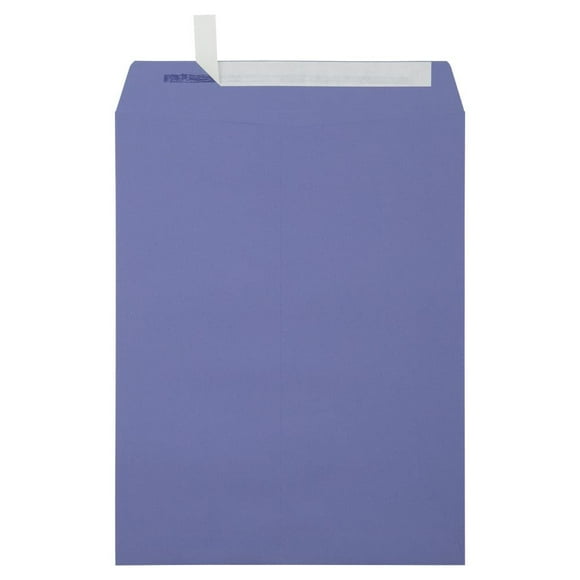 LUXPaper 10 x 13 Open End Envelopes | Peel & Press | Wisteria Purple | 80lb. Text | 250 Qty