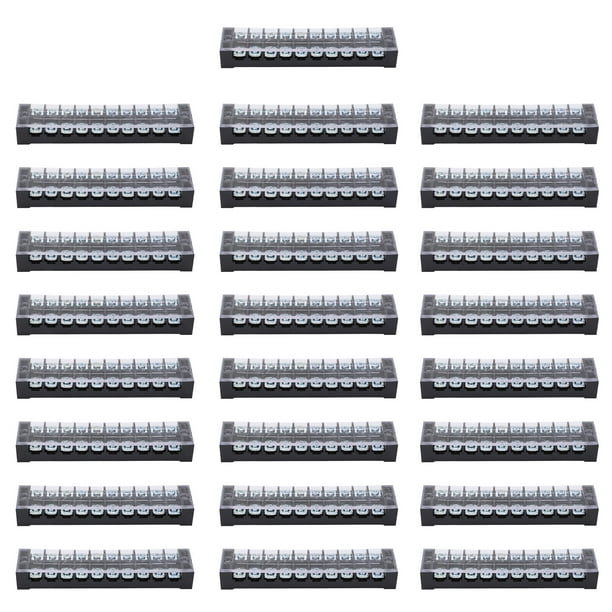 Oubit Terminal Blocks Kit,25Pcs TB‑2510L Terminal Block Circuit