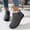 Gray, variant on Women Fleece Lined Winter Snow Ankle Boots, Waterproof Side Zipper Warm Booties, Non-Slip Lightweight Casual Cold Weather Shoes Gray 9.5(43)