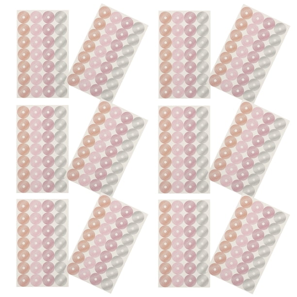 GOOHOCHY 16 hojas de pegatinas autoadhesivas de refuerzo para hojas sueltas.
