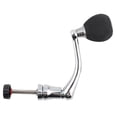 thumbnail image 4 of Fishing Reel Handle ,Fishing Reel Grips,Reel Replacement Power Handle Metal Rocker Arm Grip for Spinning Fishing Reel[L-Silver], 4 of 7