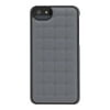 Adopted Leather Cell Phone Case For Apple iPhone 5 5S SE Gray/Black APH11229